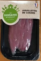 Mängden socker i Aiguillettes de canard