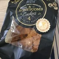 Mängden socker i 4 White Belgian Chocolate & Honeycomb Cookies