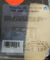 Mängden socker i Tomme noire des Pyrénées