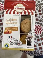 Mängden socker i les galettes bretonnes