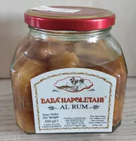 Mängden socker i Baba Napoletani al Rum