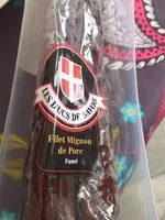 Mängden socker i Filet mignon de porc fumé