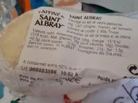 Mängden socker i Fromage St Albray