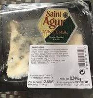 Mängden socker i Saint Agur