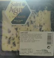 Mängden socker i Saint-agur l'intense à la coupe