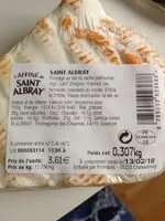 Mängden socker i L'Affiné de Saint Albray