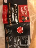 Mängden socker i Pâté en croute médaillon