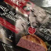 Mängden socker i Tourte au riesling d’Alsace