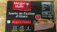 Mängden socker i Tourte au Riesling d'Alsace