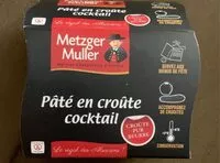 Mängden socker i Pâté en croûte cocktail