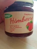 Mängden socker i frusano Himbeere Fruchtaufstrich