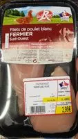 Mängden socker i Filet de Poulet blanc fermier