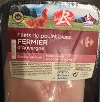 Mängden socker i Filets de poulet blanc Fermier d’Auvergne