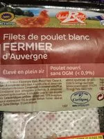 Mängden socker i Filets de poulet blanc fermier