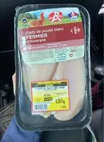 Mängden socker i Filets de poulet blanc FERMIER d’auvergne