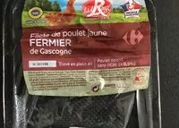 Mängden socker i Filet de poulet jaune fermier