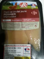 Mängden socker i filet de poulet jaune fermier