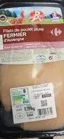 Mängden socker i Filets de poulet jaune FERMIER d'Auvergne