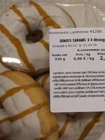 Mängden socker i Donut caramel