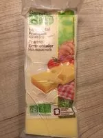 Mängden socker i Emmental Francais au lait cru