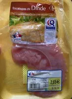 Mängden socker i Escalope de dinde