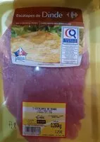 Mängden socker i Escalopes de dinde