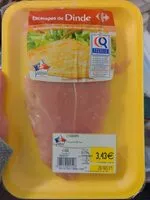 Mängden socker i Escalopes de dinde