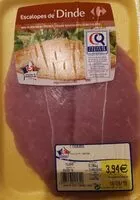 Mängden socker i Escalopes de dinde