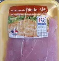 Mängden socker i Escalopes de dinde