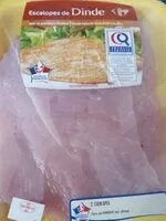 Mängden socker i Escalopes de dinde