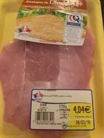 Mängden socker i Escalopes de dindes