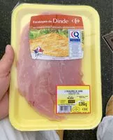 Mängden socker i Escalopes de Dinde