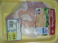 Mängden socker i Escalope de dinde