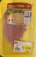 Mängden socker i Escalope de dinde