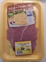 Mängden socker i Escalopes de Dinde Extra Fines