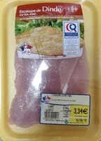 Mängden socker i Escalope de dinde extra-fine