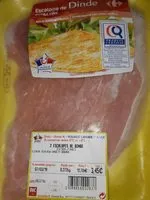 Mängden socker i Escalope de dinde