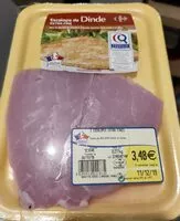 Mängden socker i Escalope de dinde extra-fine