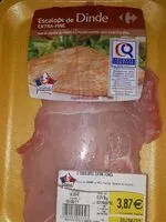 Mängden socker i Escalope de dinde extra-fine