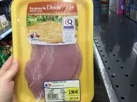 Mängden socker i escalope de dinde