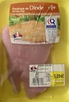 Mängden socker i Escalipe de Dinde