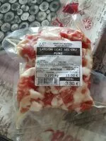 Mängden socker i Lardon demi sel cru fumé