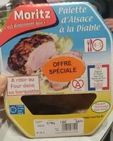 Mängden socker i Palette d'Alsace a la diable