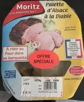 Mängden socker i Palette d'Alsace à la diable