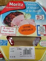 Mängden socker i Palette d Alsace à la diable