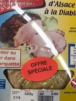 Mängden socker i Palette d'Alsace a la diable