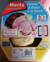 Mängden socker i Palette à la diable