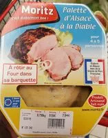 Mängden socker i Palette d'Alsace a la diable