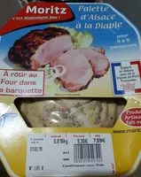 Mängden socker i Palette d'Alsace à la diable