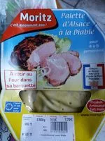 Mängden socker i Palette d'Alsace à la diable